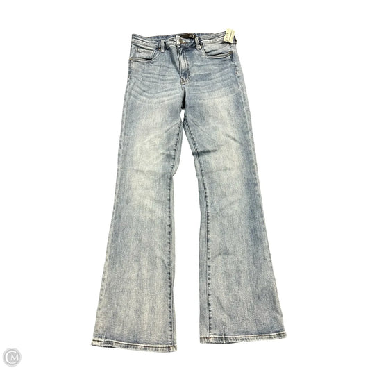 Jeans Flared By Kut In Blue Denim, Size: 10