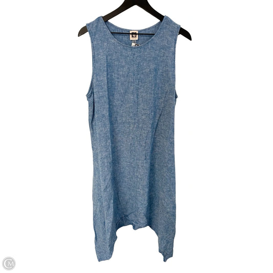 Dress Casual Midi By Anne Klein In Blue, Size: Xl