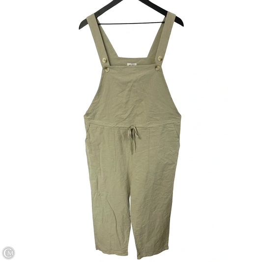 Overalls By Clothes Mentor In Green, Size: L