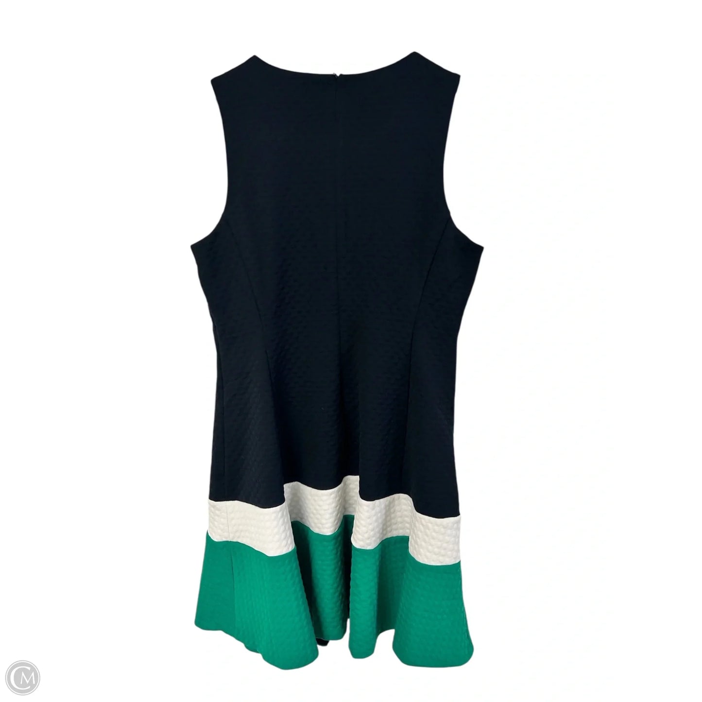 Dress Casual Short By Eliza J In Blue & Green, Size: 16
