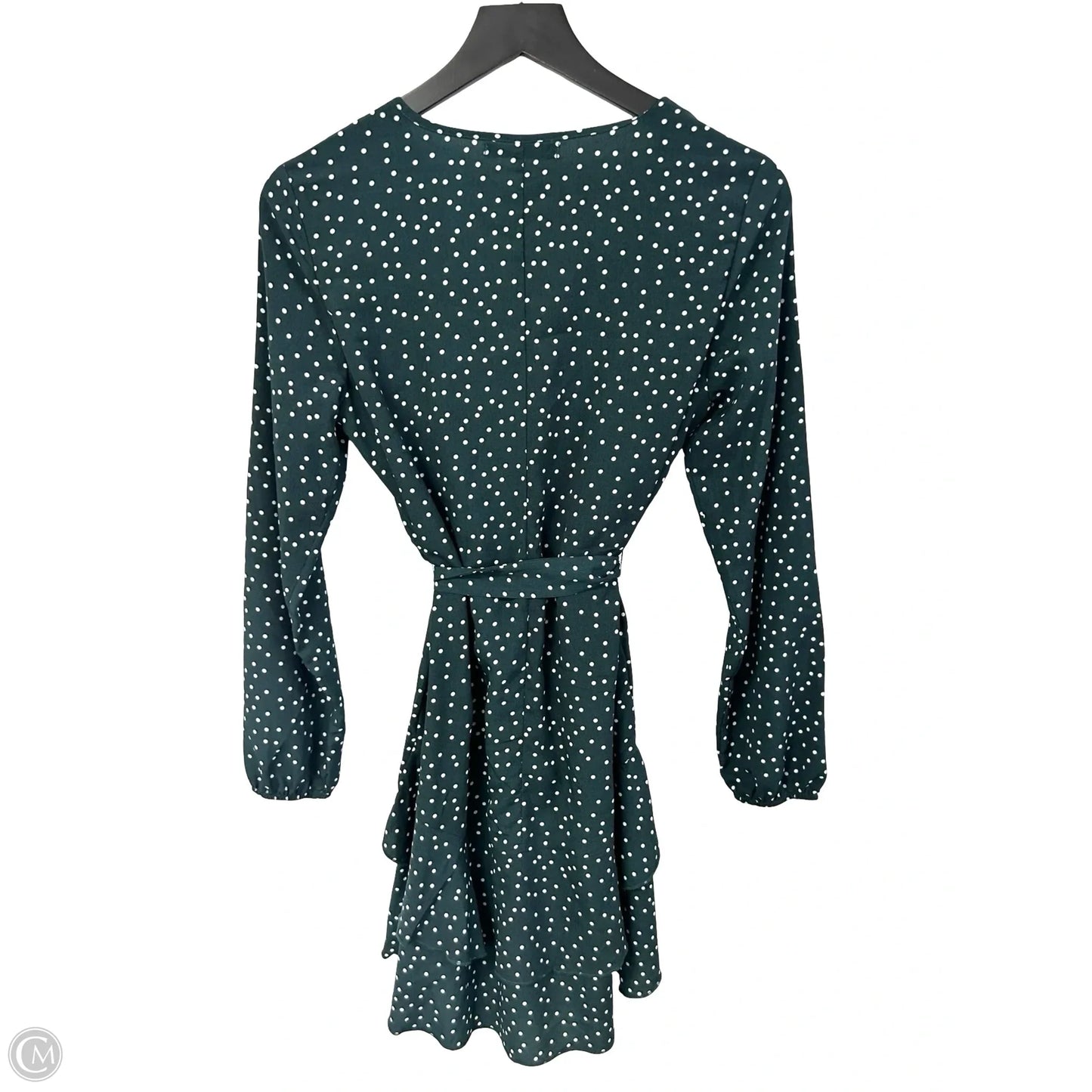 Dress Casual Short By Cmf In Green & White, Size: S