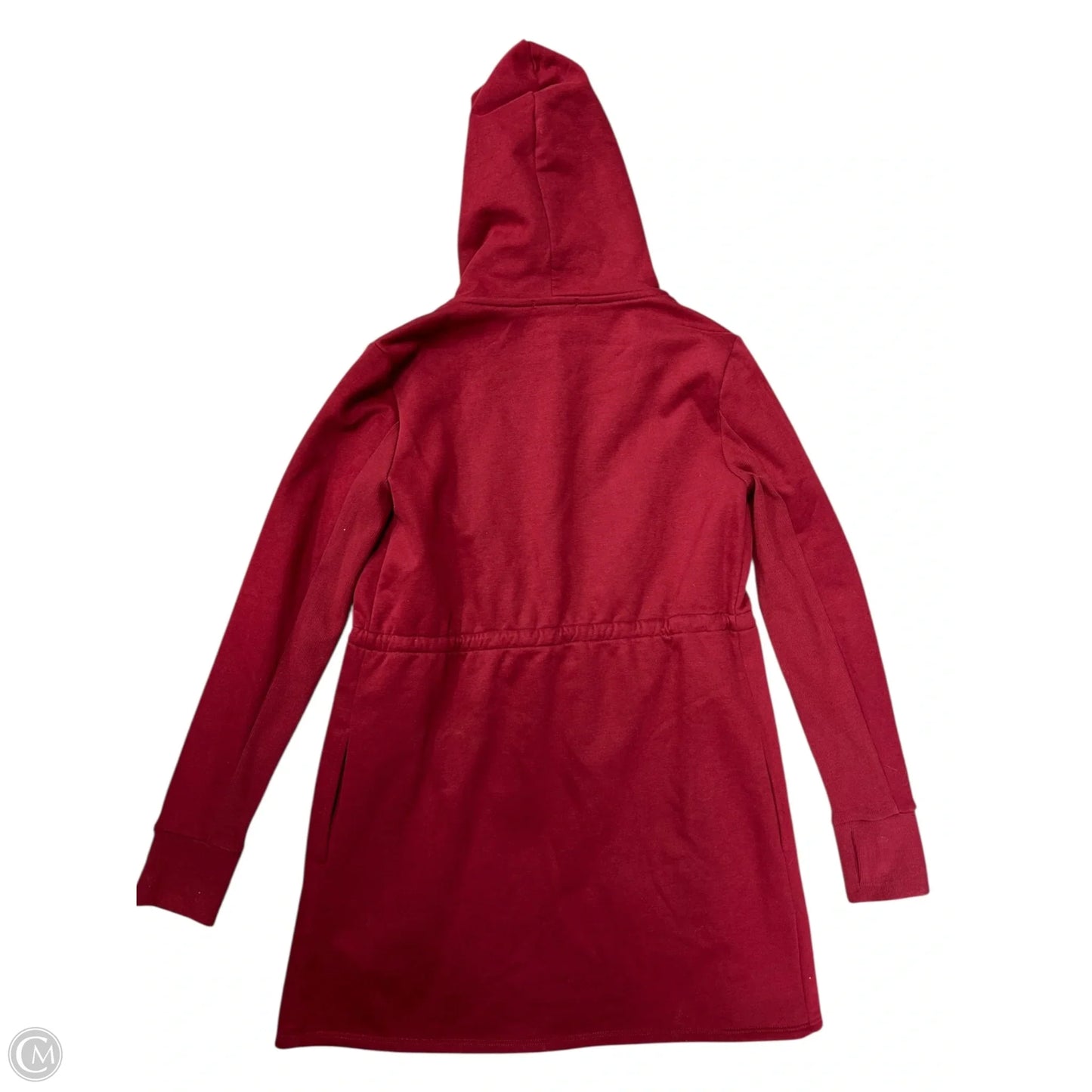 Jacket Fleece By Beyond Yoga In Maroon, Size: S