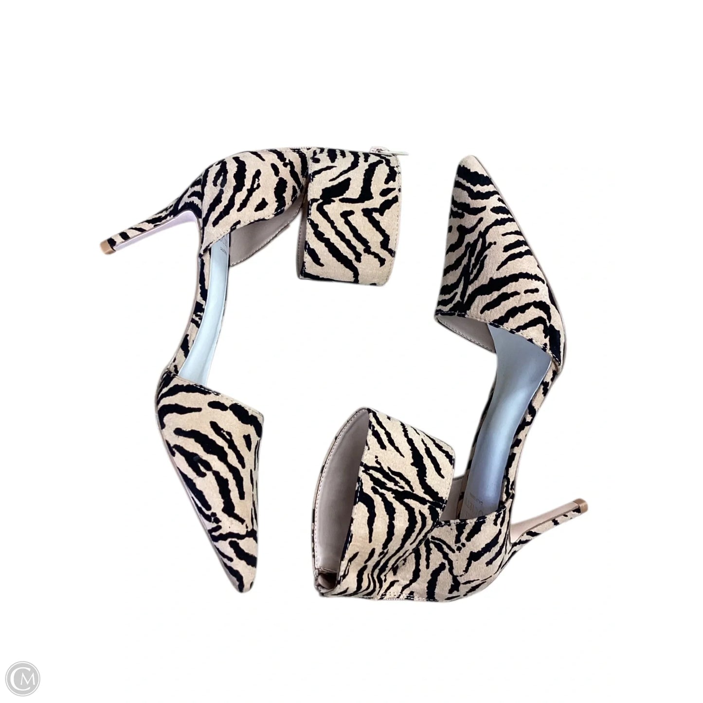 Shoes Heels Kitten By Oasis Society In Animal Print, Size: 8.5