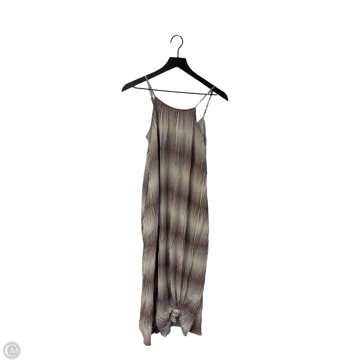 Dress Casual Maxi By A New Day In Cream & Purple, Size: S
