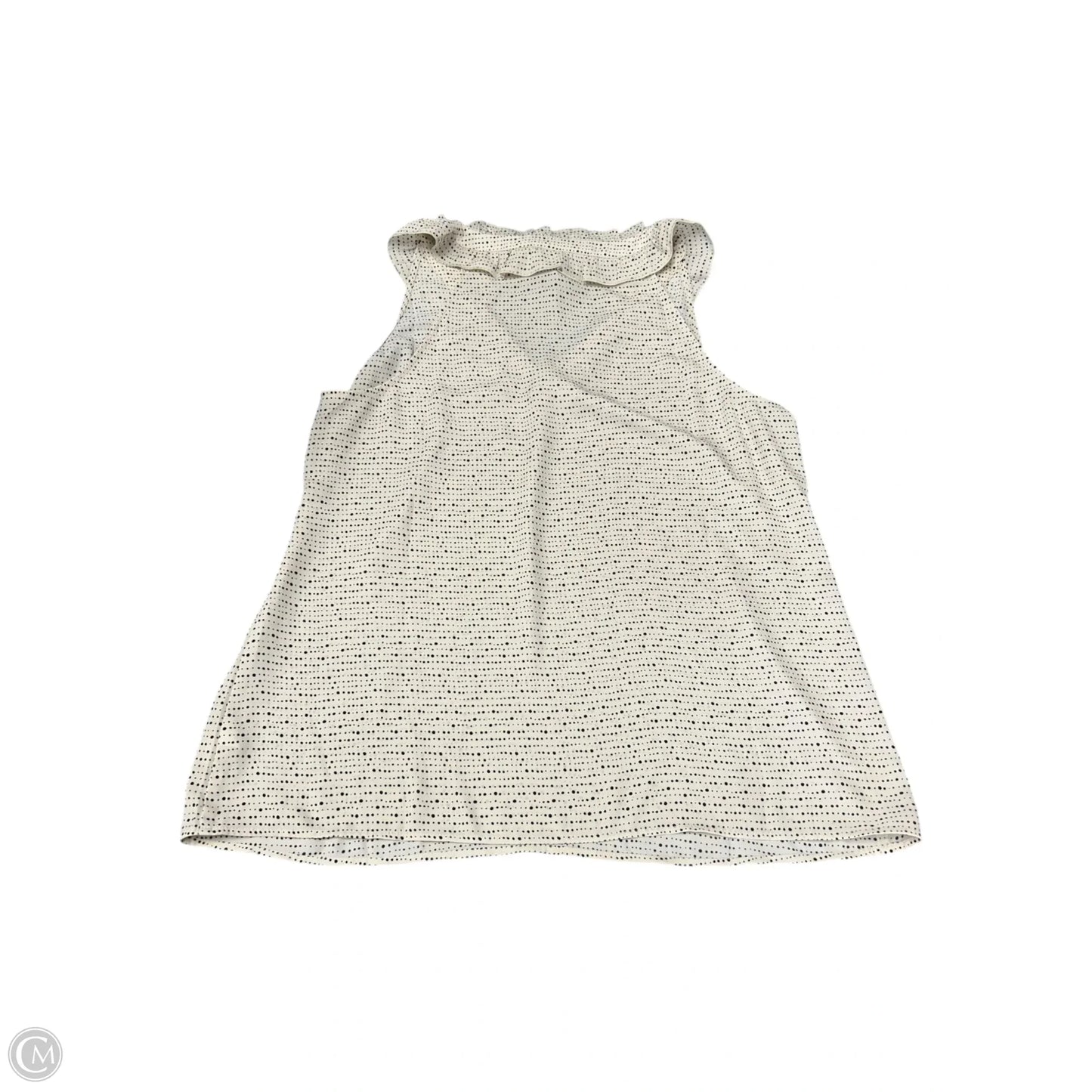 Top Sleeveless By Cabi In Cream, Size: M