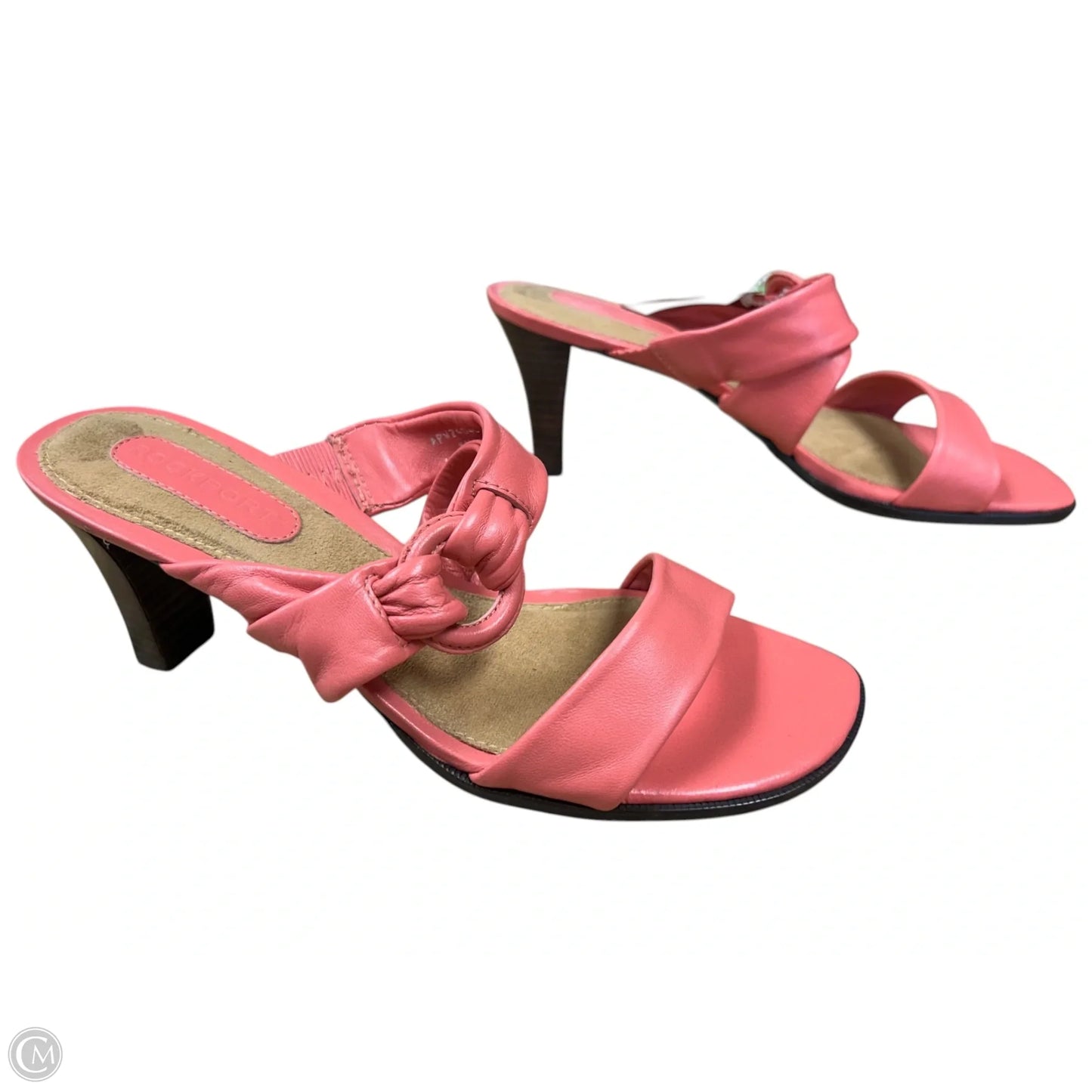 Shoes Heels Kitten By Rockport In Peach, Size: 6.5