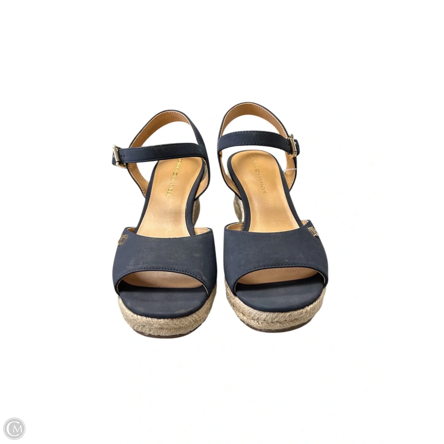 Shoes Heels Platform By Tommy Hilfiger In Navy, Size: 8.5
