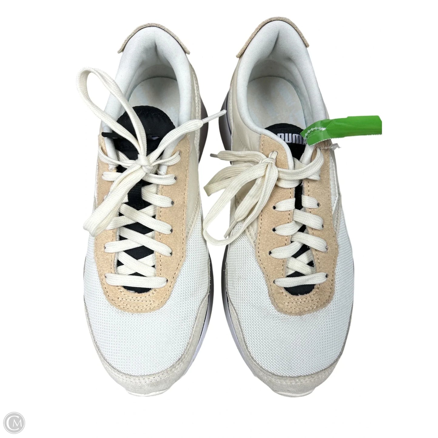 Shoes Sneakers Platform By Puma In Cream & Tan, Size: 9.5