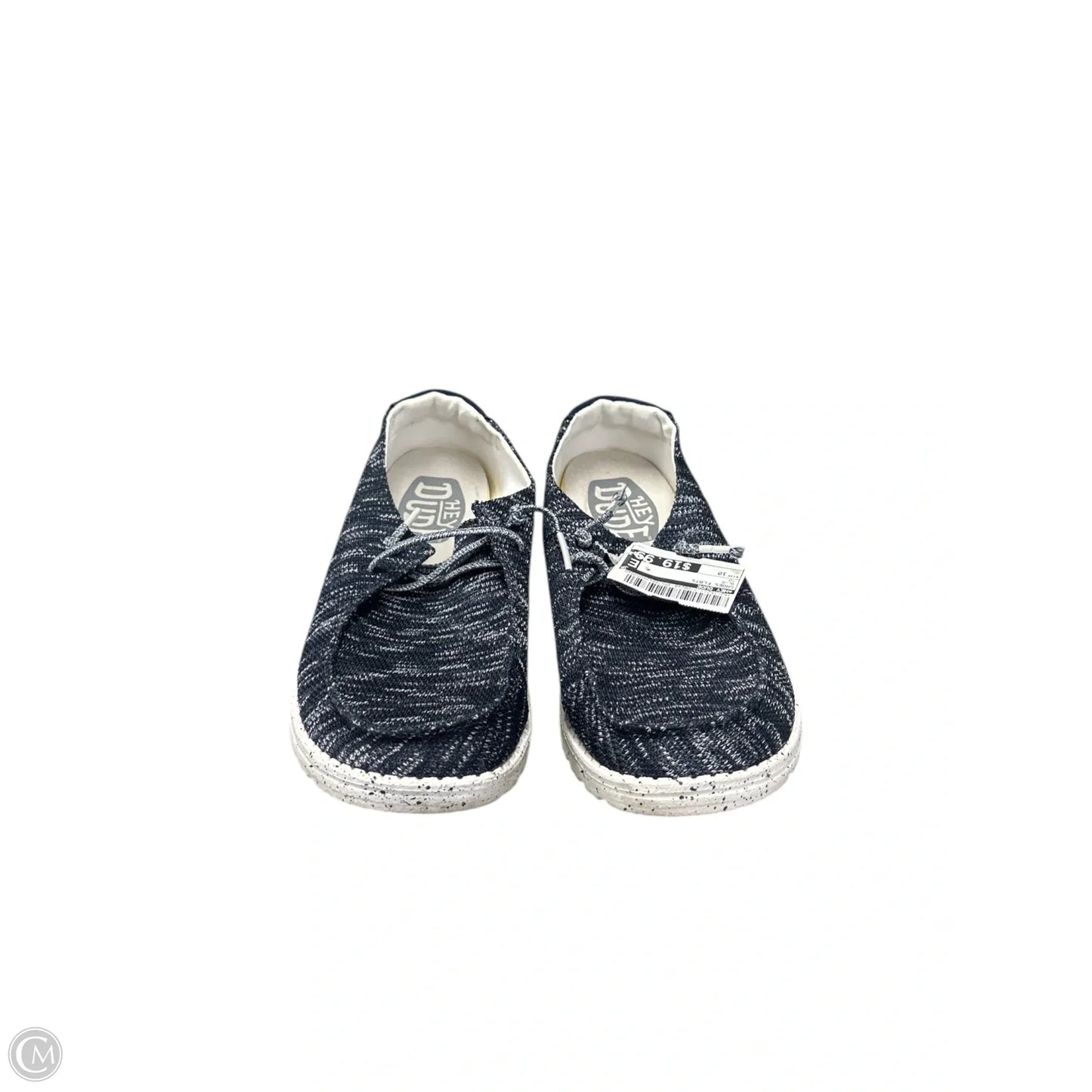 Shoes Flats By Hey Dude In Blue, Size: 10