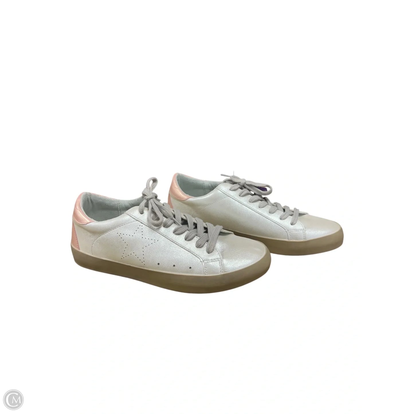 Shoes Sneakers By Shu Shop In Pink & White, Size: 8.5