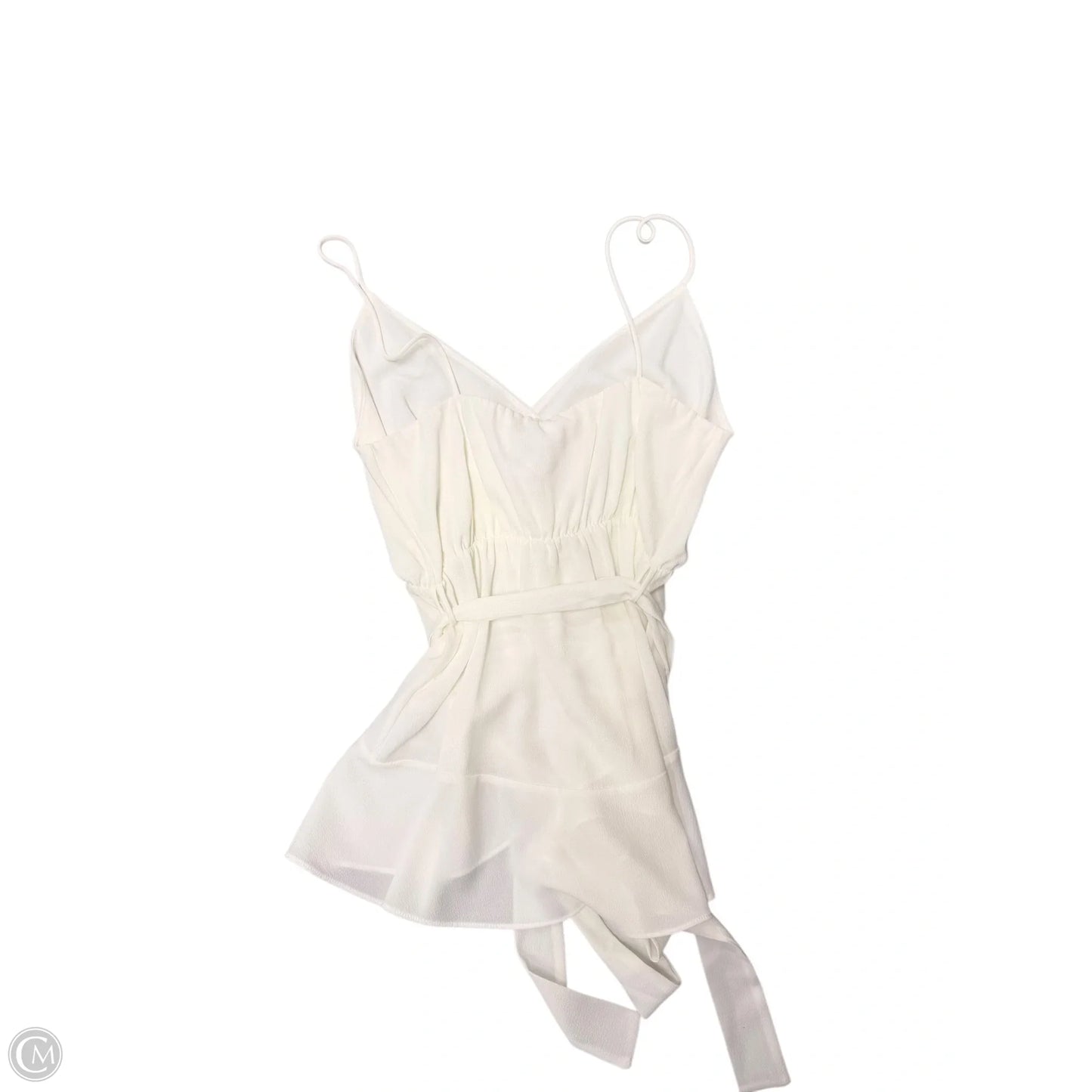 Top Sleeveless By Tyche In White, Size: M
