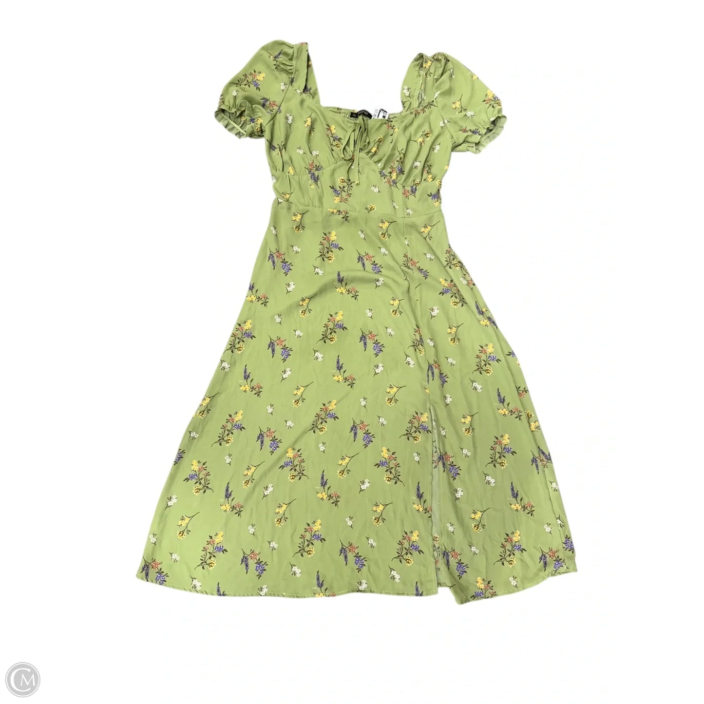 Dress Casual Midi By Clothes Mentor In Green, Size: Xl
