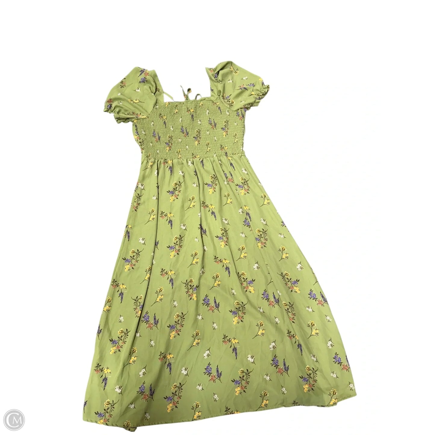 Dress Casual Midi By Clothes Mentor In Green, Size: Xl