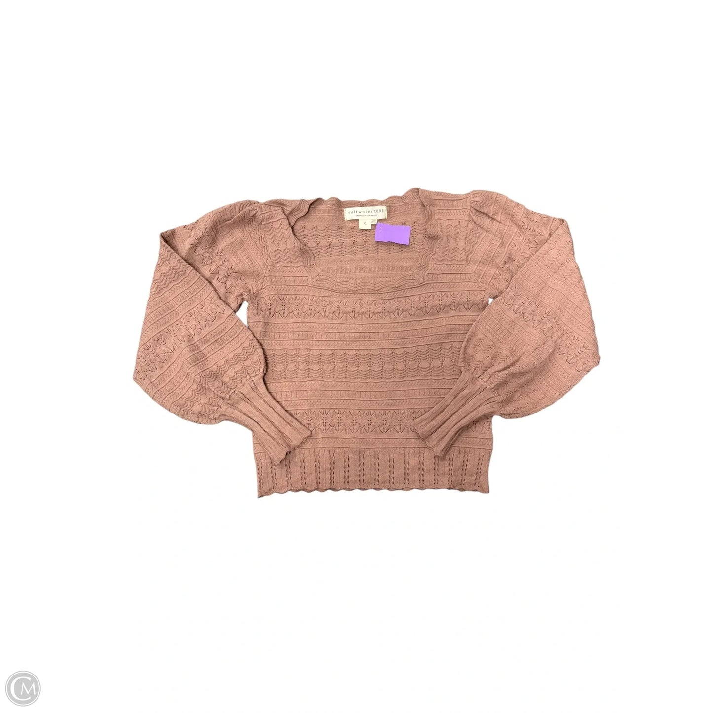 Sweater By Saltwater Luxe In Tan, Size: S