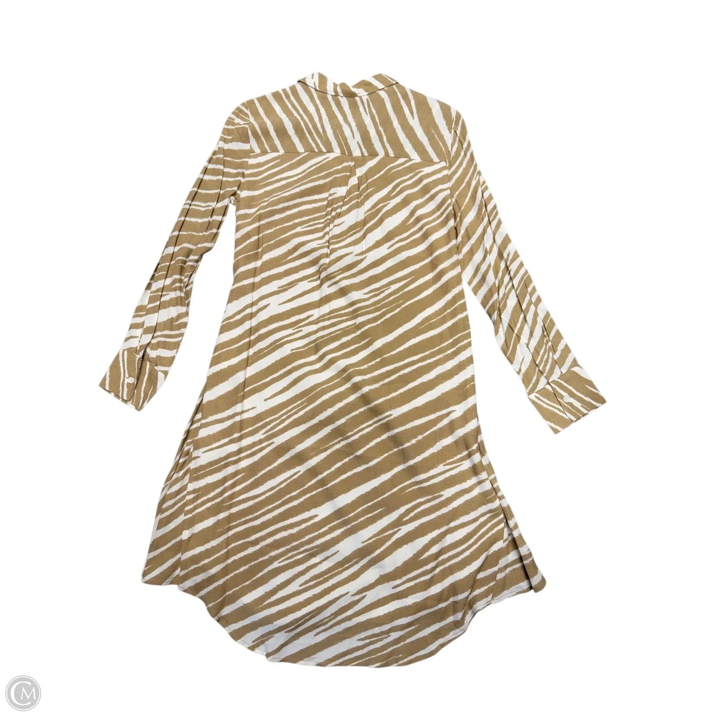 Dress Casual Short By Habitual In Tan & White, Size: M