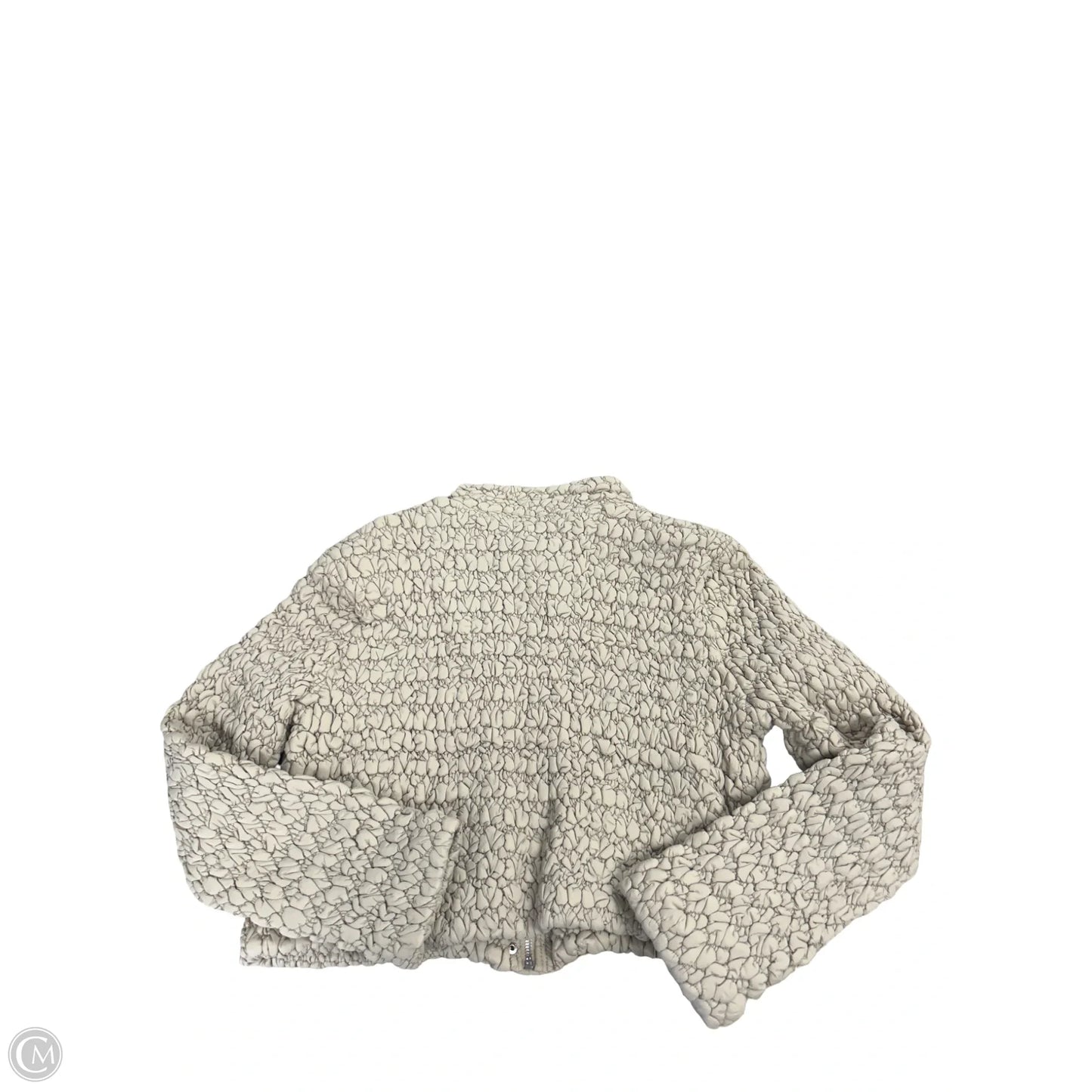 Jacket Puffer & Quilted By Current Air In Tan, Size: M
