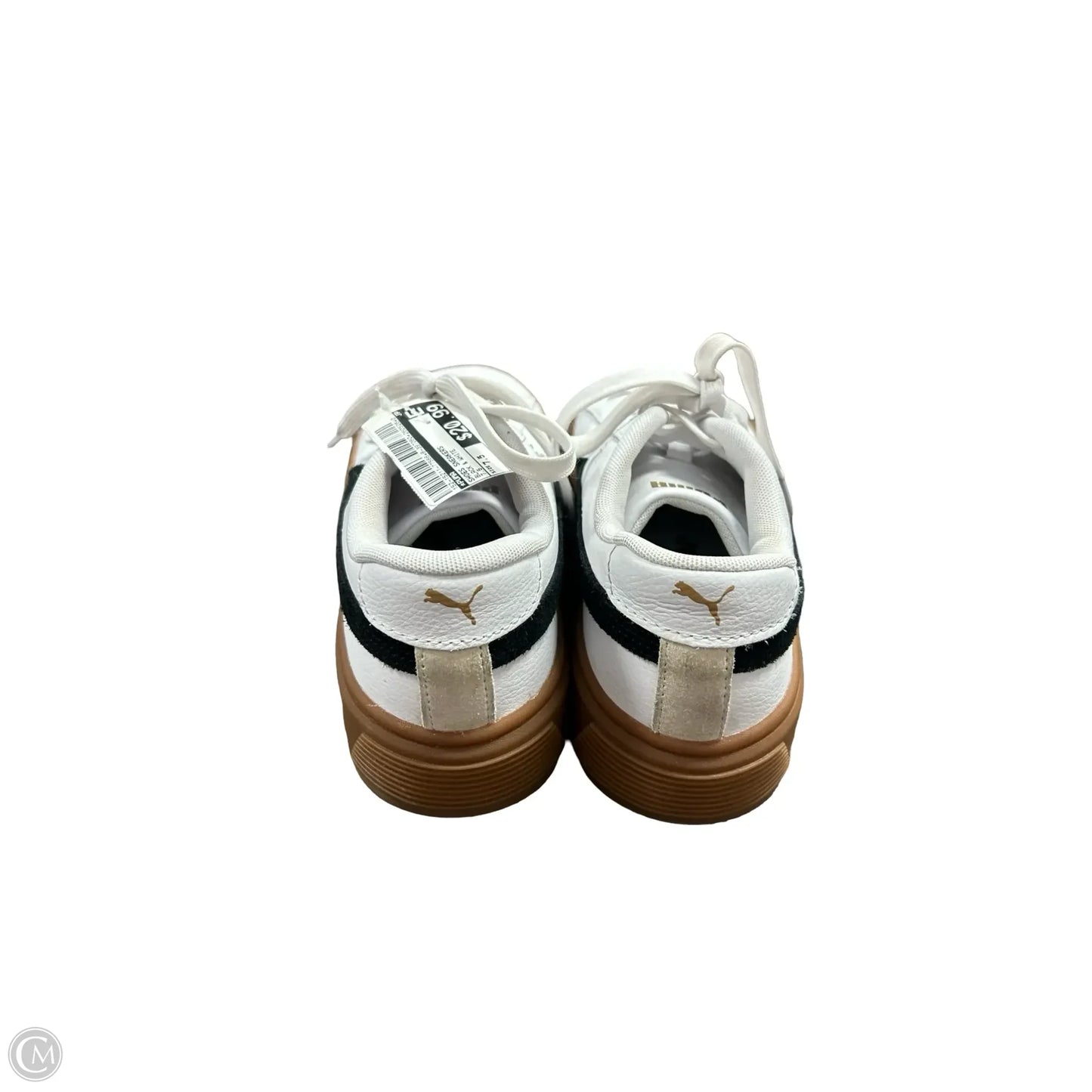 Shoes Sneakers By Puma In Black & White, Size: 7.5