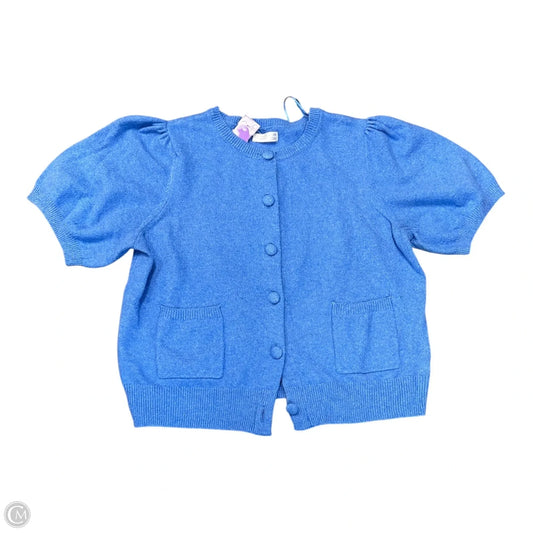 Sweater Short Sleeve By Lc Lauren Conrad In Blue, Size: Xxl