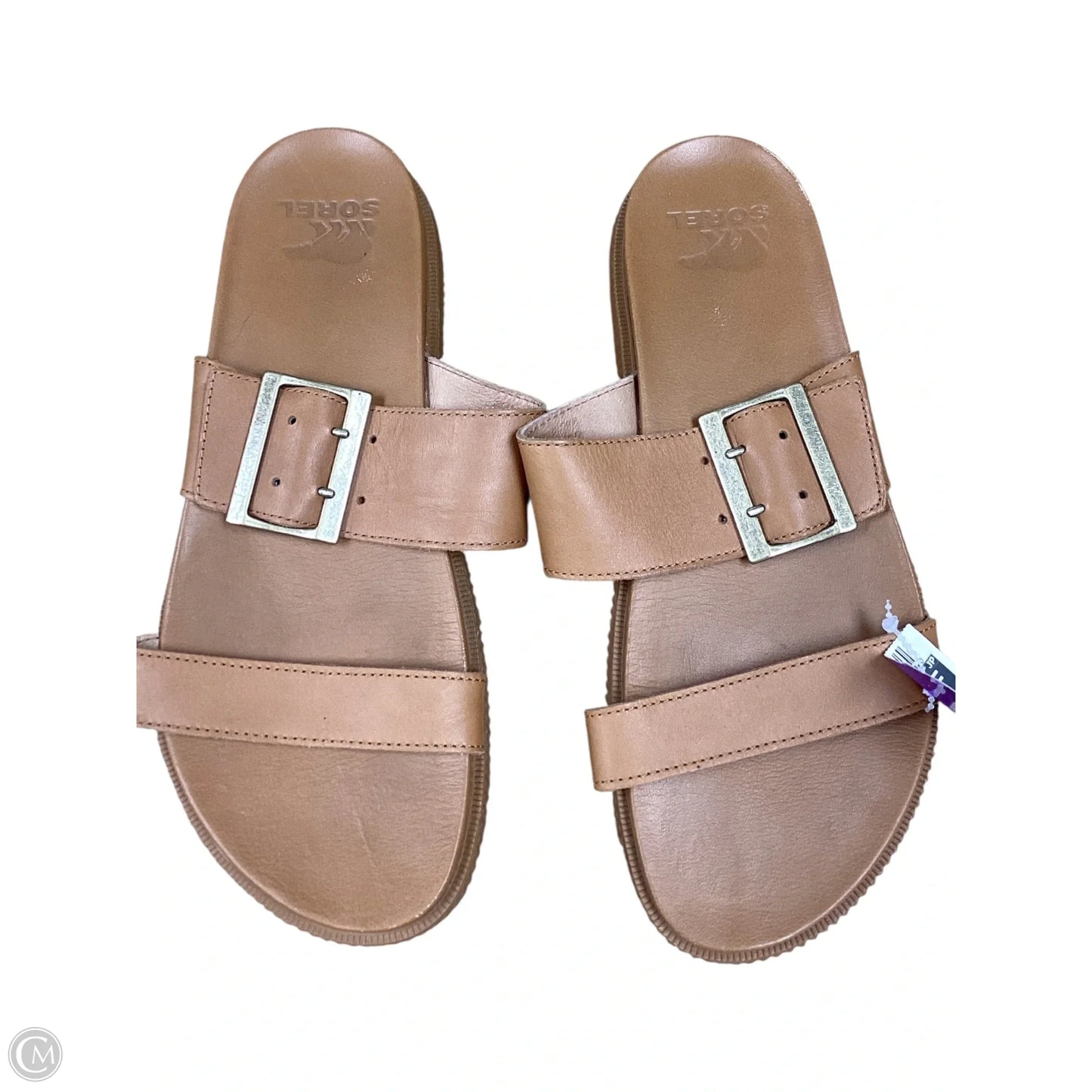 Sandals Heels Platform By Sorel In Brown, Size: 9.5
