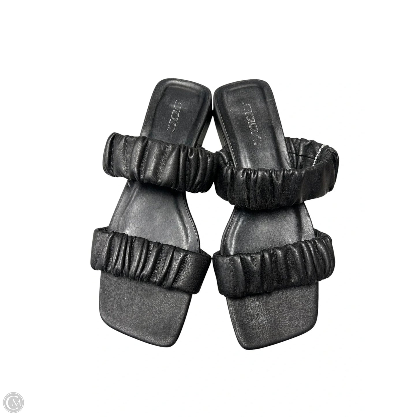 Sandals Flats By Soda In Black, Size: 7