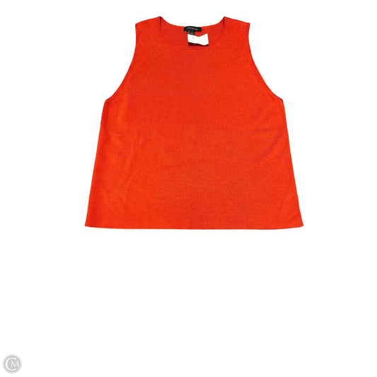 Top Sleeveless By Ann Taylor In Red, Size: Xxl