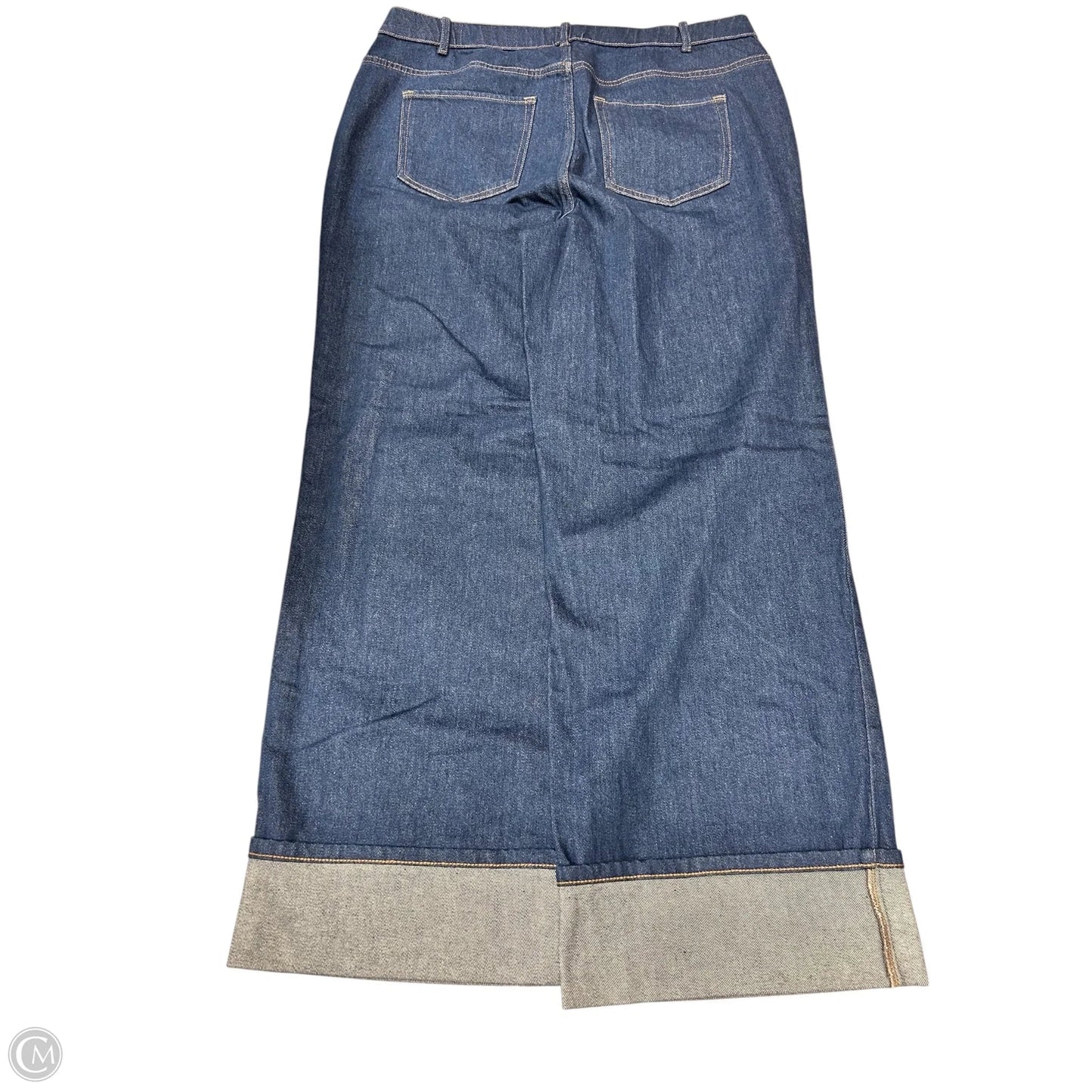 Jeans Wide Leg By J. Crew In Blue Denim, Size: 16