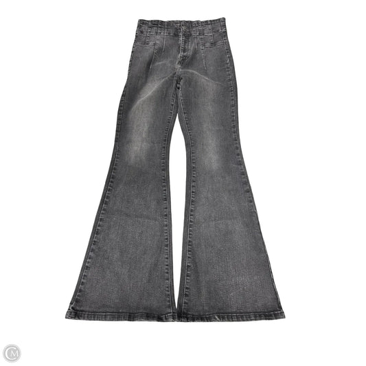 Jeans Wide Leg By We The Free In Black Denim, Size: 12