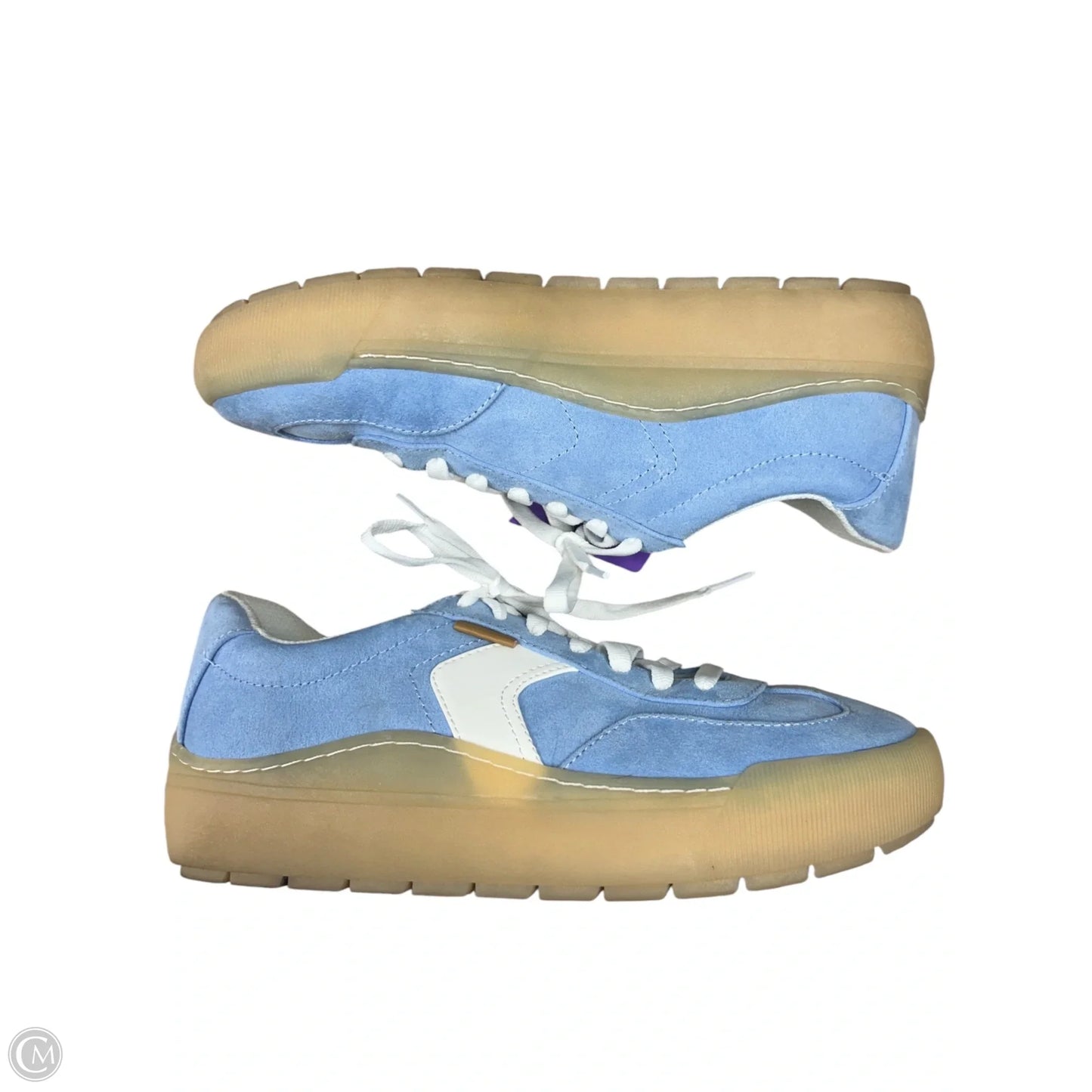 Shoes Sneakers By Dr Scholls In Blue, Size: 8