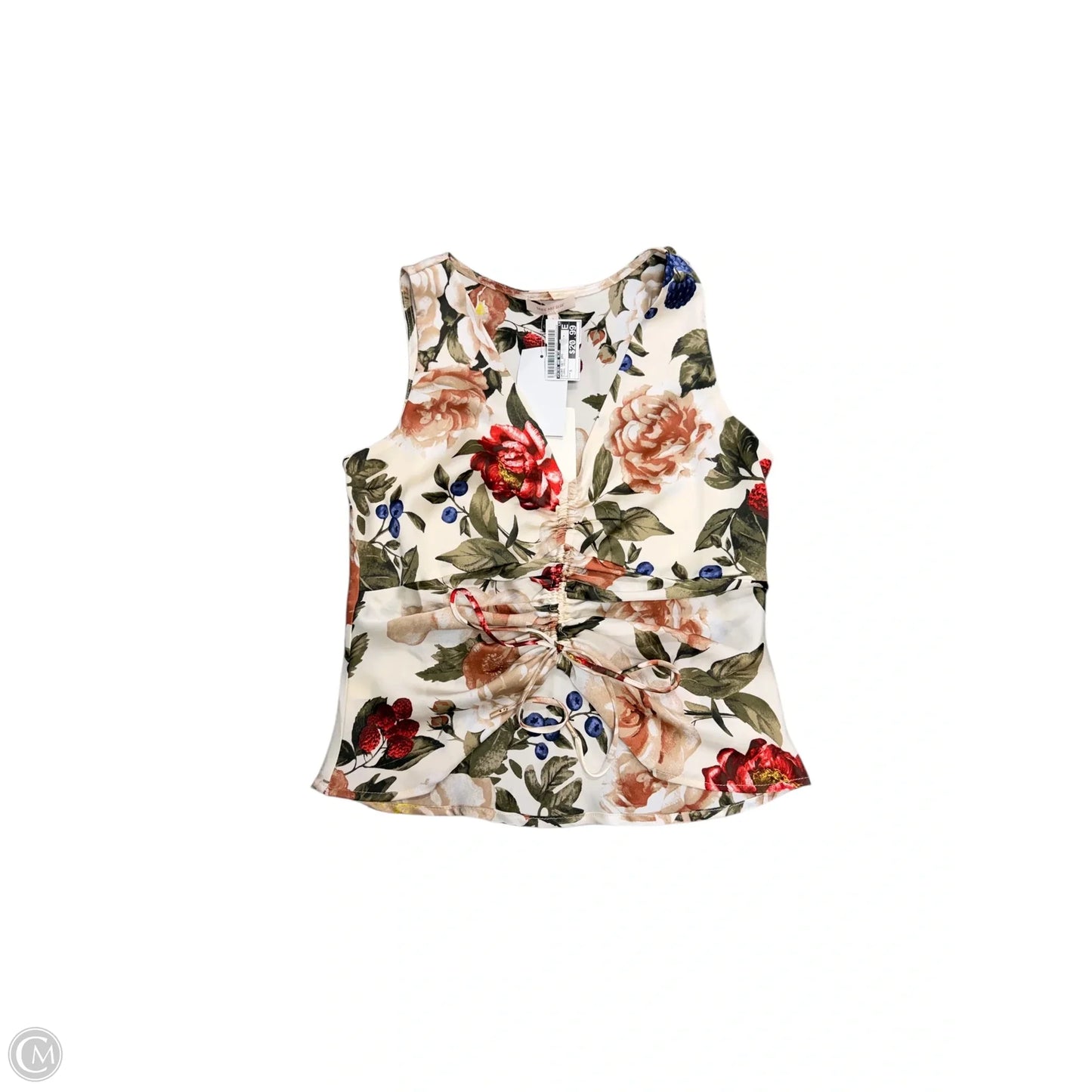 Skirt Set 2pc By Skies Are Blue In Floral Print, Size: S