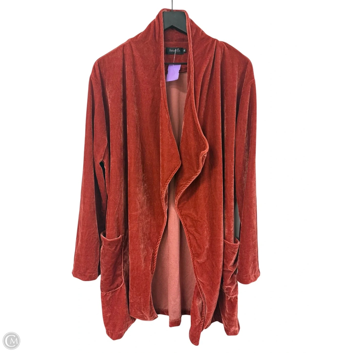 Blazer By Amaryllis In Red, Size: Xl