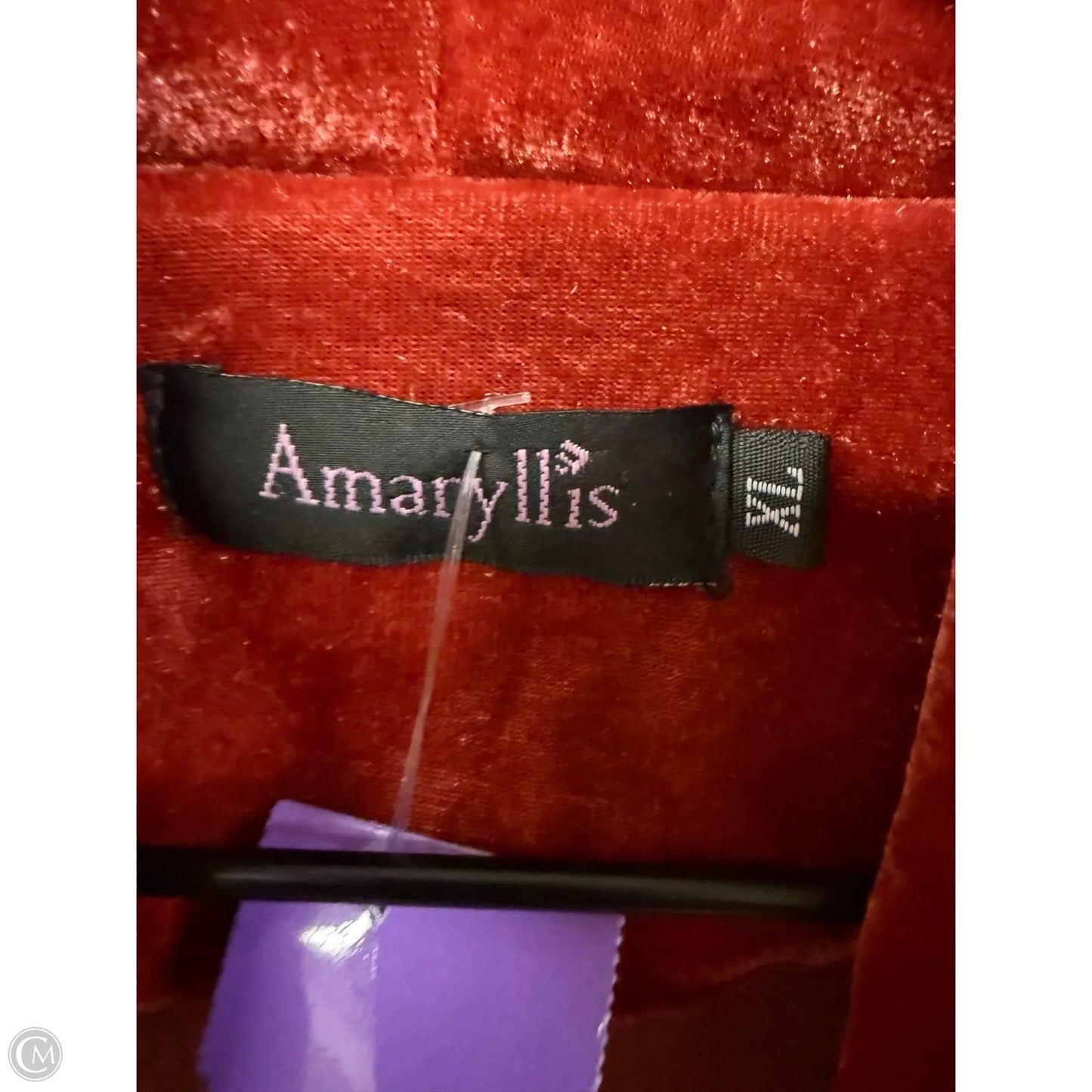 Blazer By Amaryllis In Red, Size: Xl