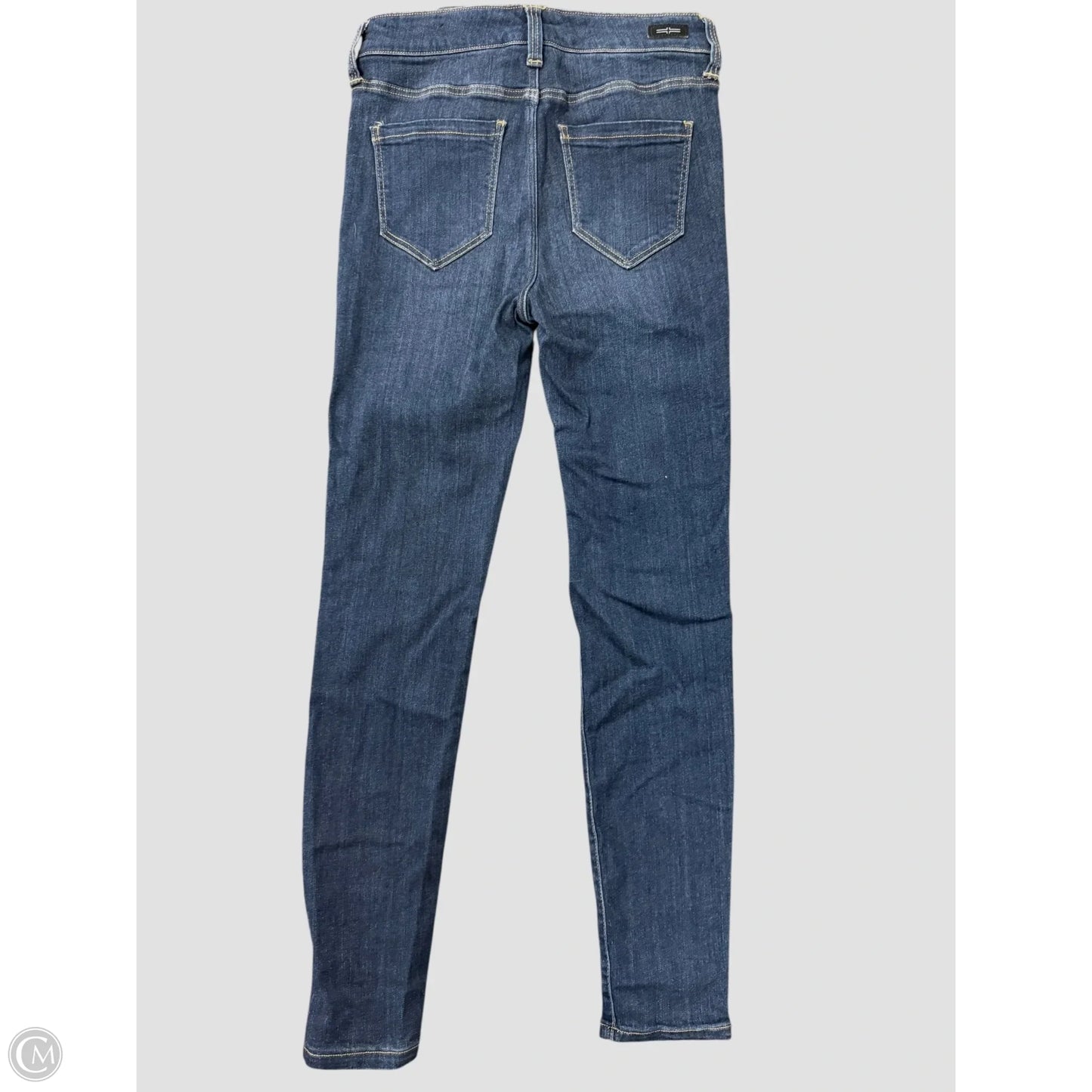 Jeans Skinny By Liverpool In Blue Denim, Size: 4