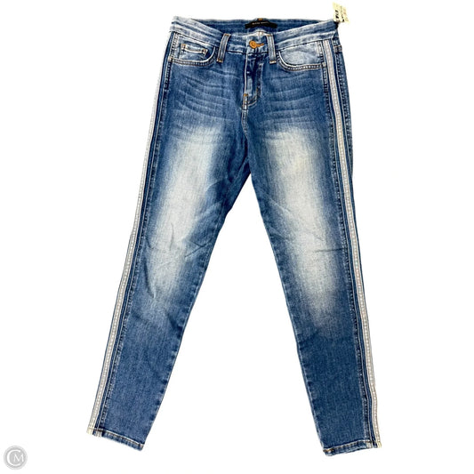 Jeans Skinny By Flying Monkey In Blue Denim, Size: 2