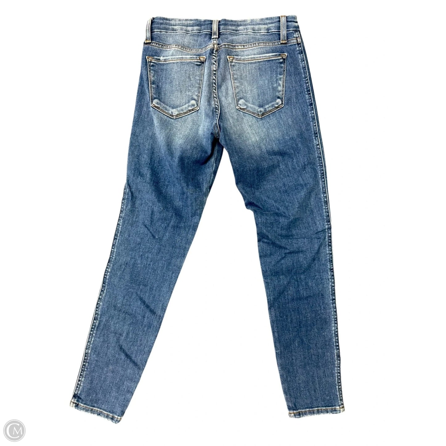 Jeans Skinny By Flying Monkey In Blue Denim, Size: 2