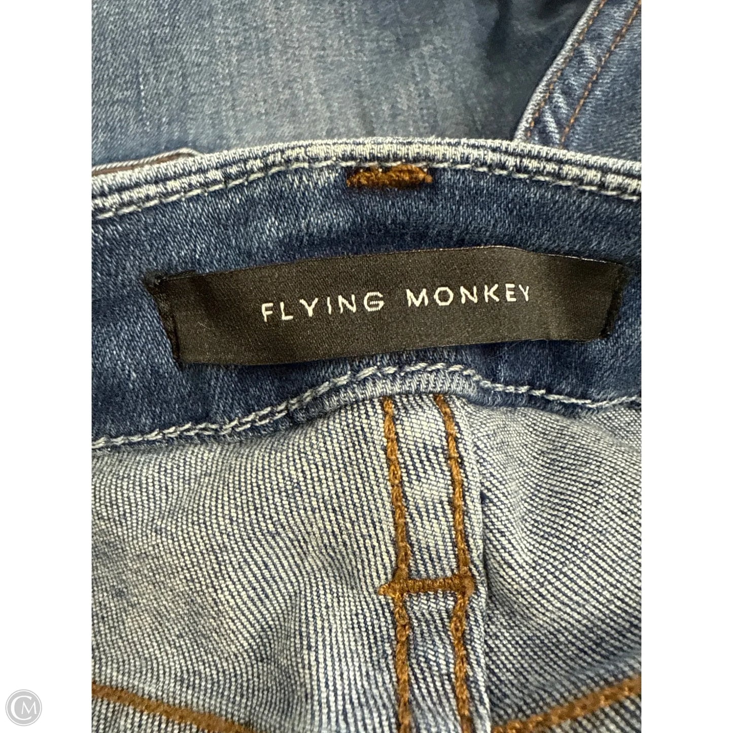 Jeans Skinny By Flying Monkey In Blue Denim, Size: 2
