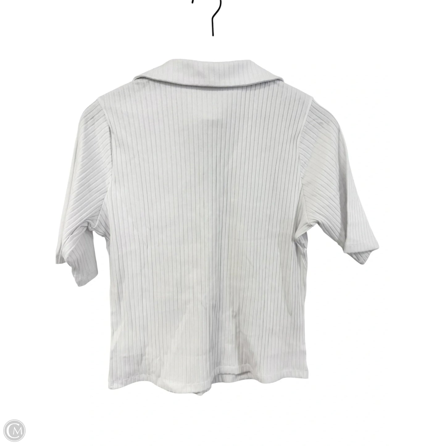 Top 3/4 Sleeve Basic By Old Navy In White, Size: L