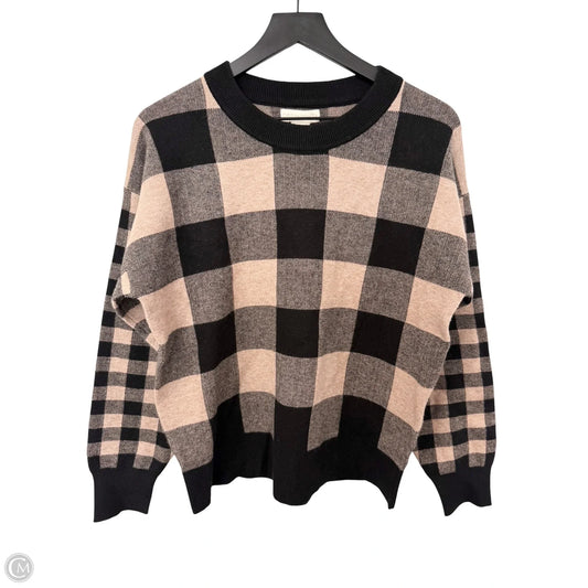 Sweater By Cynthia Rowley In Black & Brown, Size: S