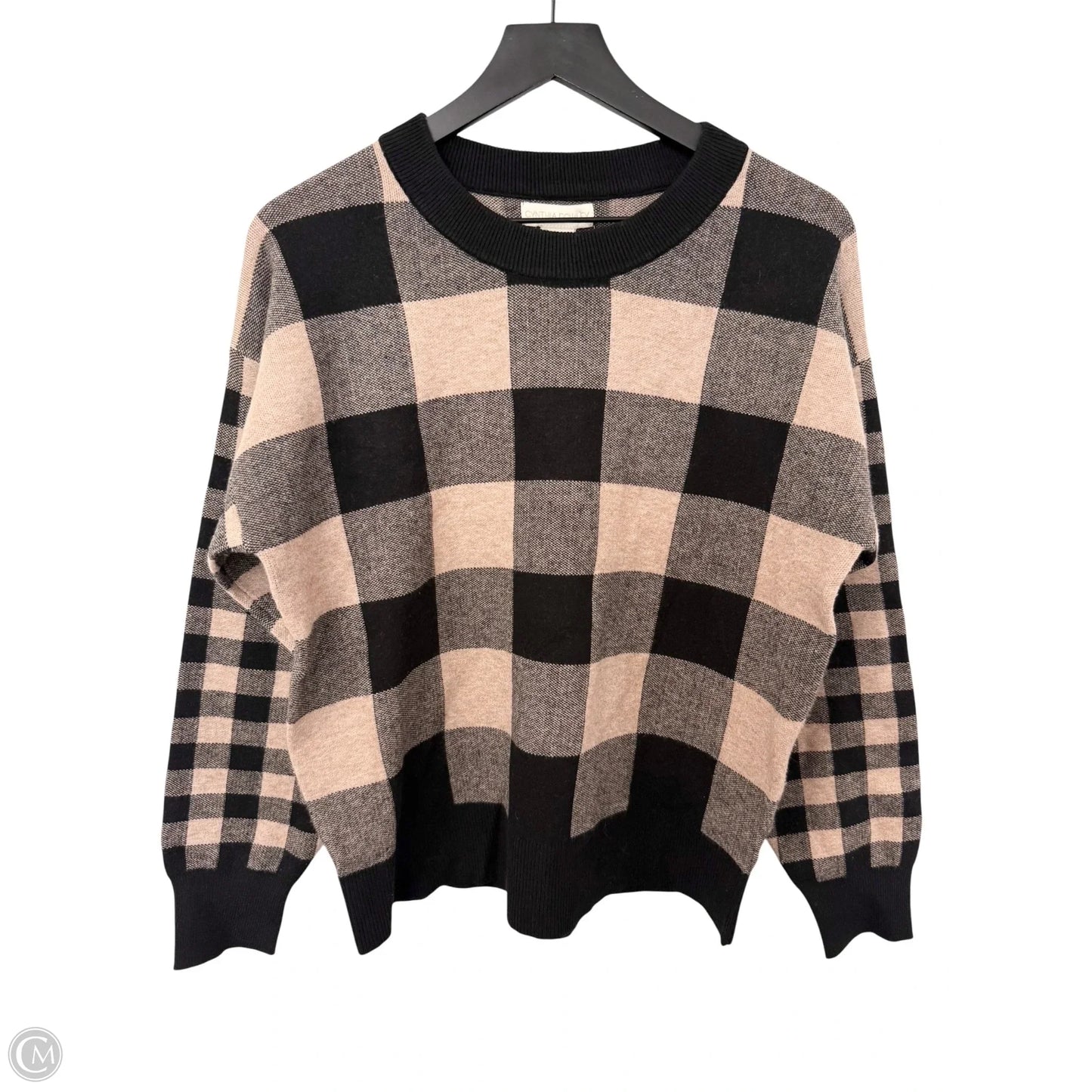 Sweater By Cynthia Rowley In Black & Brown, Size: S
