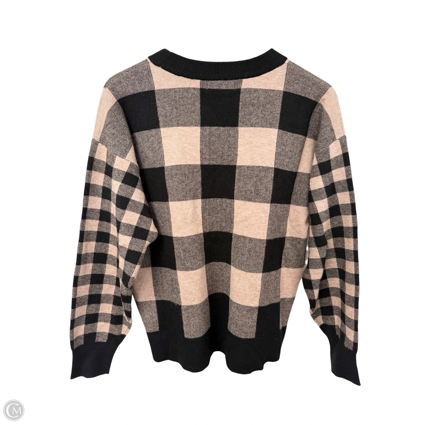 Sweater By Cynthia Rowley In Black & Brown, Size: S
