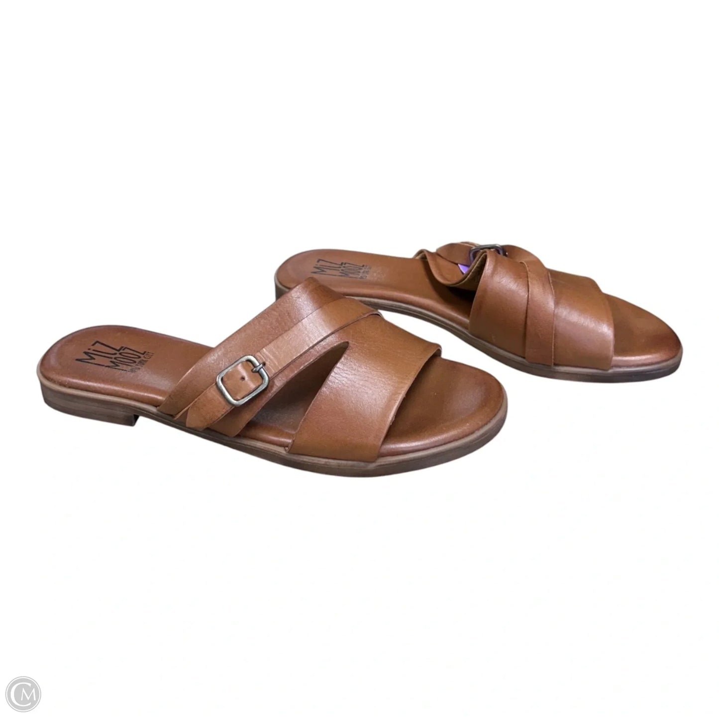 Sandals Flats By Miz Mooz In Brown, Size: 7.5