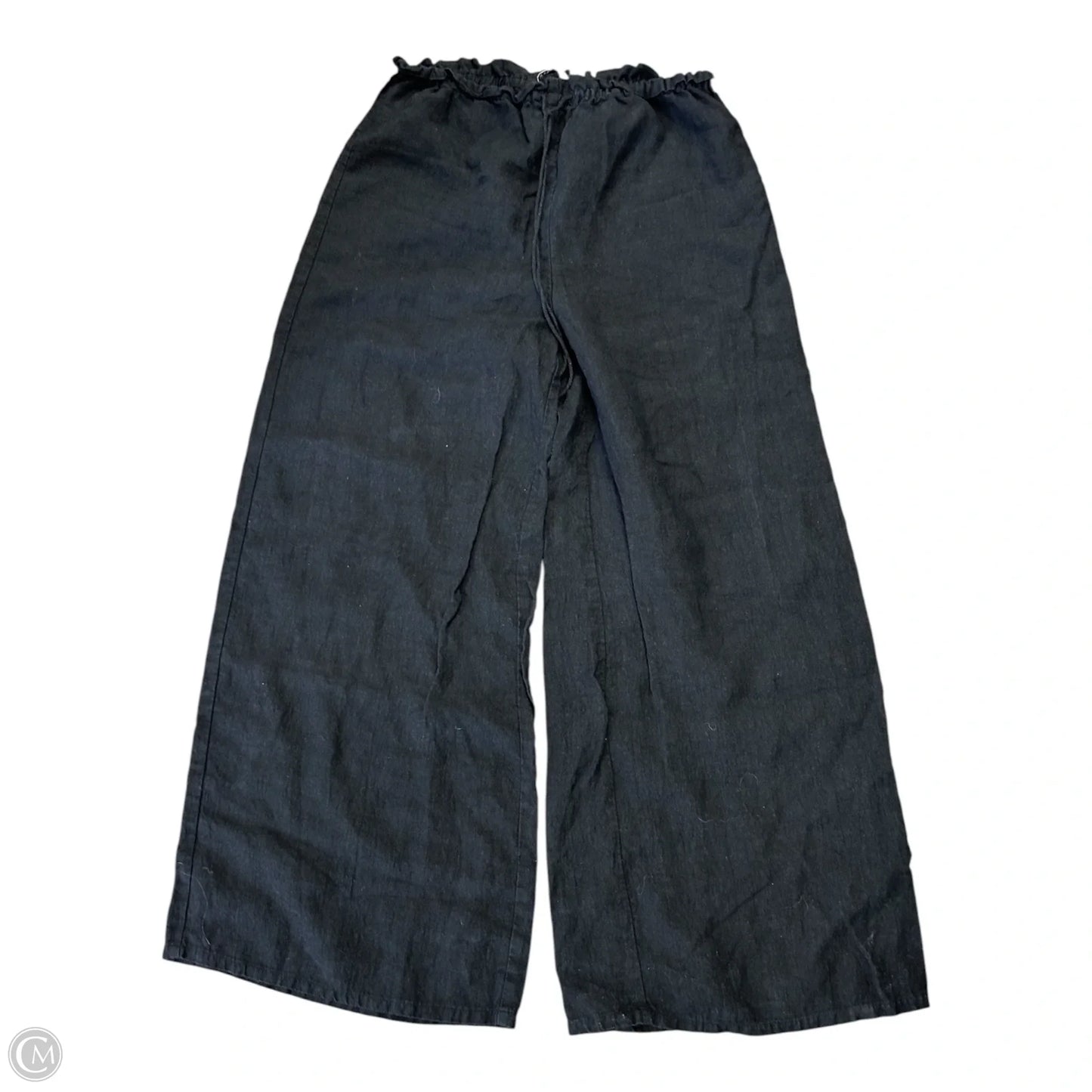 Pants Linen By Zara In Black, Size: S