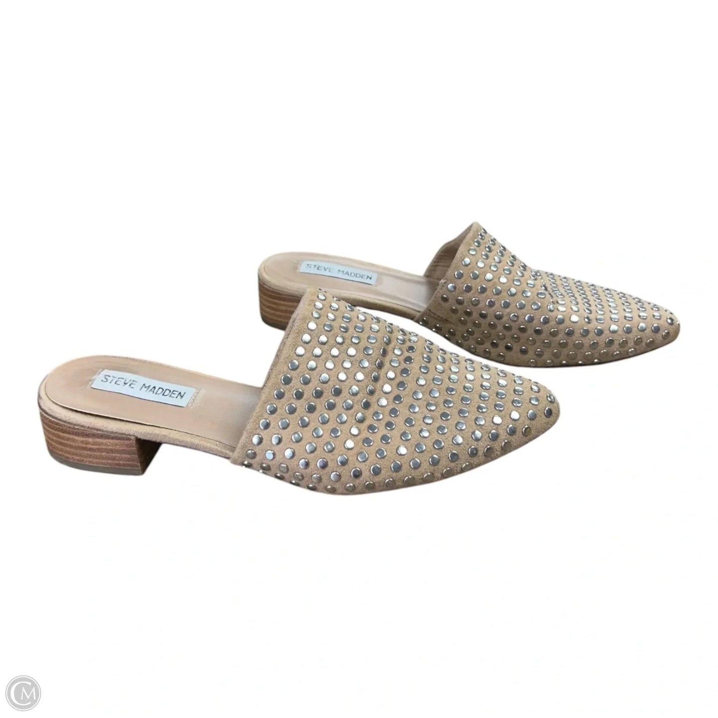 Shoes Heels Block By Steve Madden In Tan, Size: 8.5