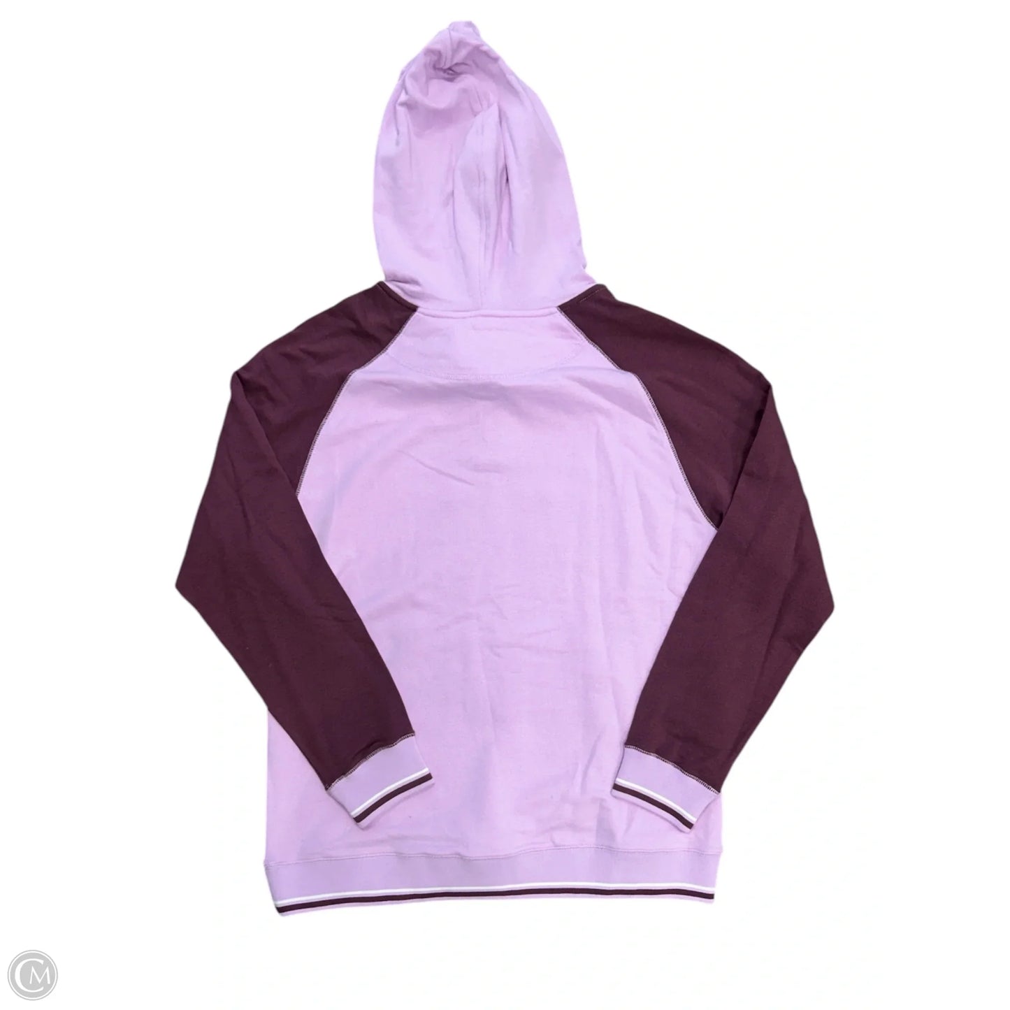 Sweatshirt Hoodie By Cmb In Pink & Purple, Size: Xl