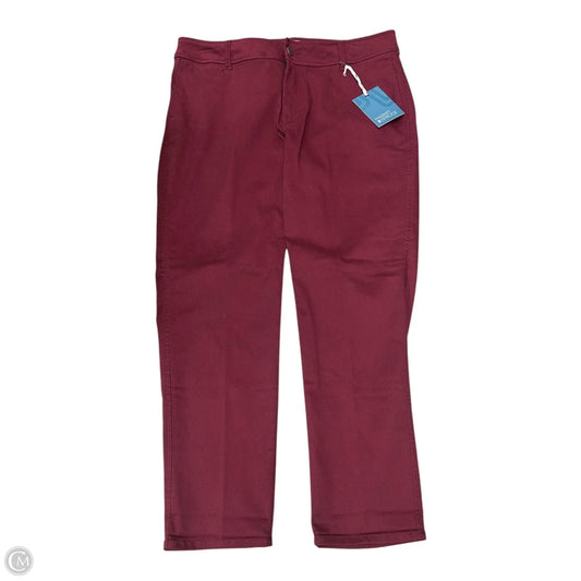 Pants Dress By Market & Spruce In Maroon, Size: 16