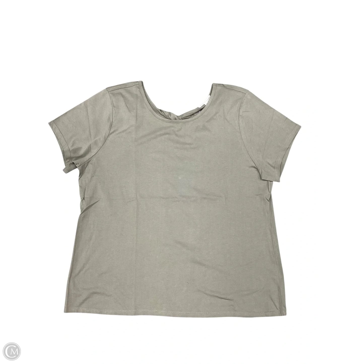 Top Short Sleeve By Threads 4 Thought In Green, Size: Xxl