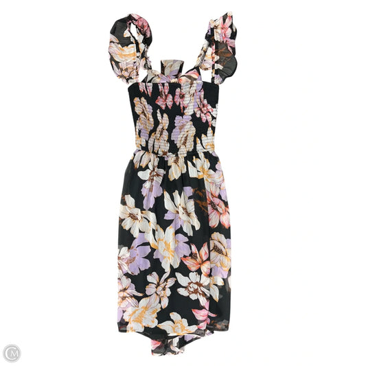 Dress Party Short By Love Stitch In Floral Print, Size: L