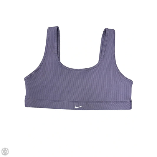 Athletic Bra By Nike Apparel In Purple, Size: M