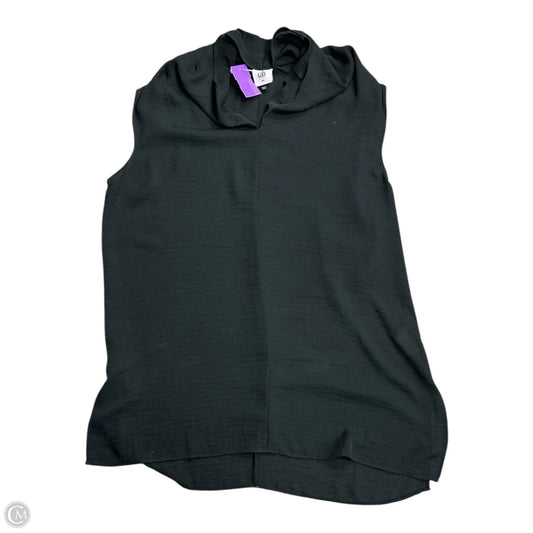 Top Sleeveless By Cabi In Black, Size: M