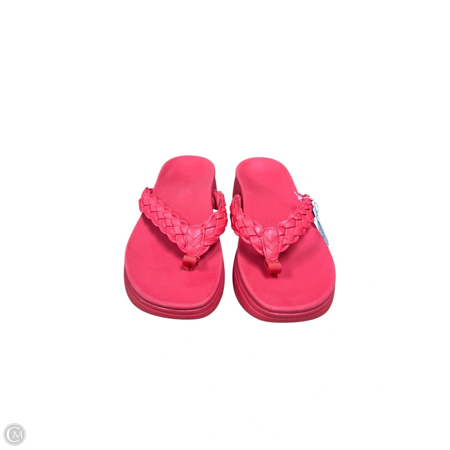 Sandals Flip Flops By Vionic In Red, Size: 9