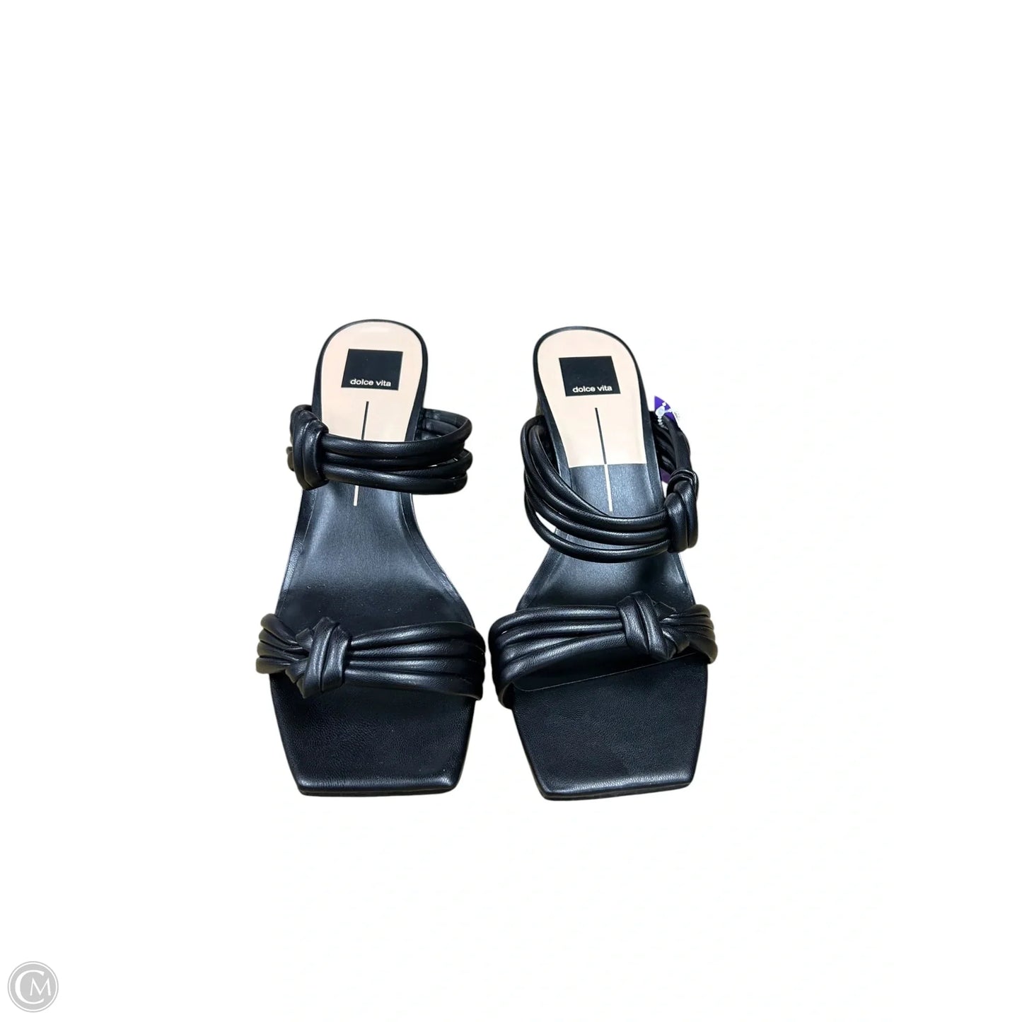 Sandals Heels Block By Dolce Vita In Black, Size: 11